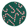 Candy Cane Beaded Trivet