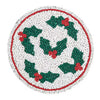 Holly Beaded Trivet