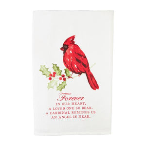 Forever In Our Hearts Cardinal Towel