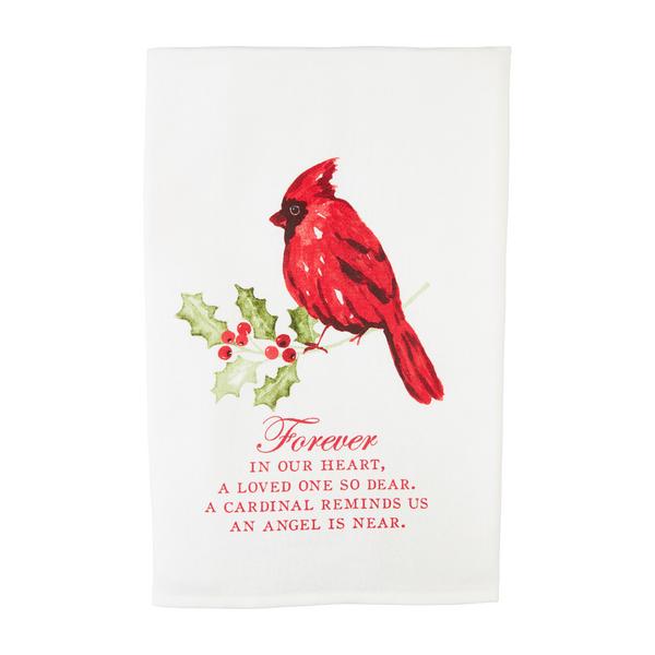 Forever In Our Hearts Cardinal Towel