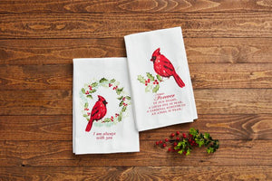 Forever In Our Hearts Cardinal Towel
