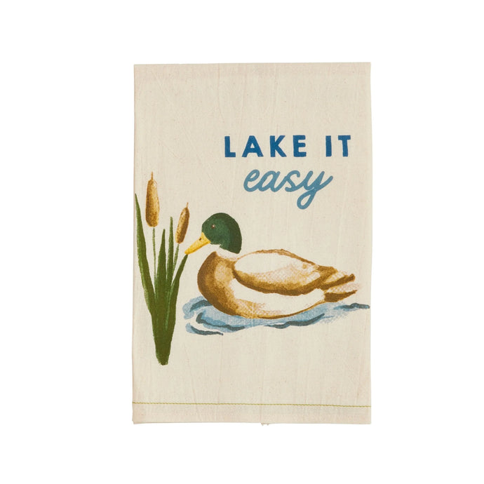 Lake It Easy Icon Towel