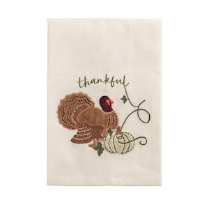 Turkey Thankful Velvet Towel