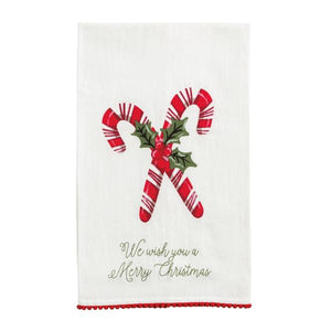 Candy Cane Printed Towel