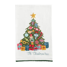 Load image into Gallery viewer, Christmas Tree Printed Towel