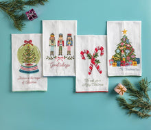 Load image into Gallery viewer, Candy Cane Printed Towel