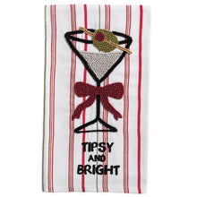 Load image into Gallery viewer, CHRISTMAS BAR BEADED TOWEL, 3 STYLE OPTIONS