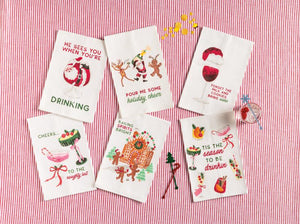 HOLIDAY BAR TOWEL, 6 style options