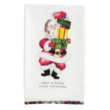 Load image into Gallery viewer, Holly Jolly Christmas Printed Towel