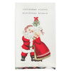 Mr. And Mrs. Claus Tartan Hem Towel