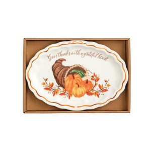 Grateful Heart Sentiment Plate