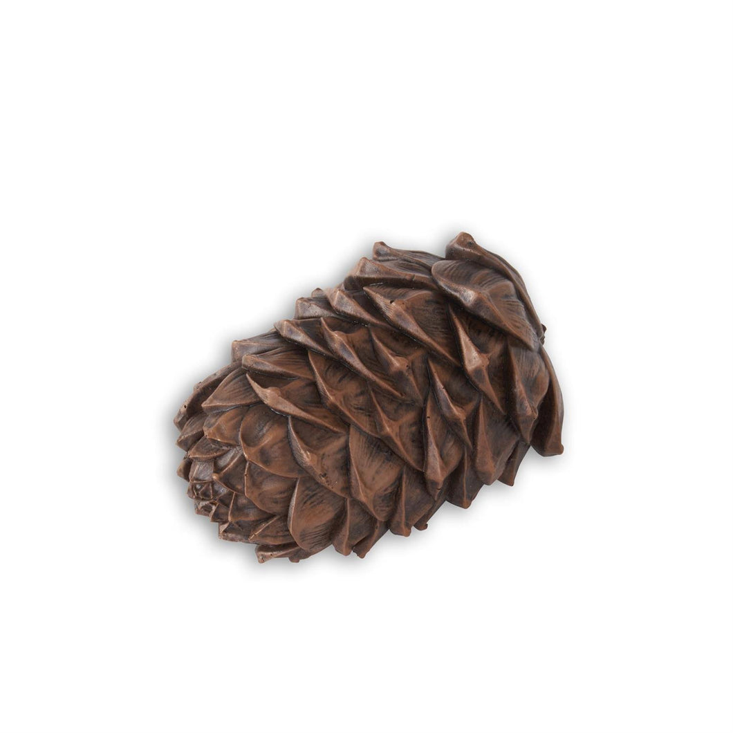 3.25 Inch Brown Resin Pinecone