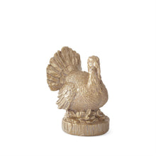 Load image into Gallery viewer, 4.5 Inch Gold Resin Turkey