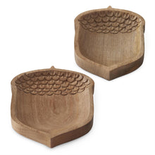 Load image into Gallery viewer, Wood Acorn Tray, 2 size options