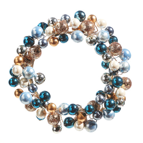 BEAD MINI WREATH-CANDLE RING