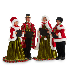 CHRISTMAS CAROLER