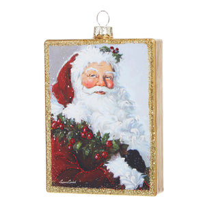 SANTA FACE ORNAMENT