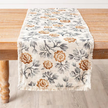 Load image into Gallery viewer, Table Runner - Blue Floral Motif