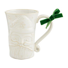 Load image into Gallery viewer, White Santa Mug