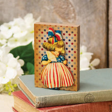 Load image into Gallery viewer, Americana Girl Block