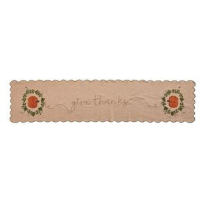 Give Thanks Table Runner