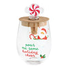 Peppermint Wine Glass & Stopper Set