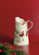 Load image into Gallery viewer, Christmas Santa Scene Pitcher