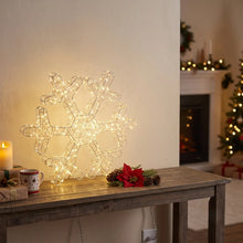 Load image into Gallery viewer, Christmas Ul Electric Lighted Holiday Snowflake 16.8"H