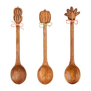 Thanksgiving Character Spoon, 3 style options