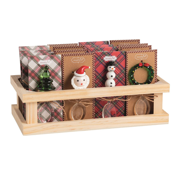 Christmas Glass Candy Scoop, 4 STYLE OPTIONS
