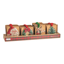Load image into Gallery viewer, Classic Xmas Glass Ornament, 4 STYLE OPTIONS