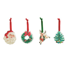 Load image into Gallery viewer, Classic Xmas Glass Ornament, 4 STYLE OPTIONS