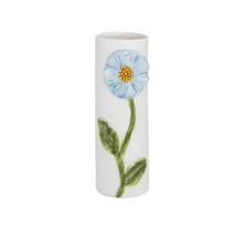 Load image into Gallery viewer, Blue Flower Bud Vase