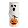 Ghost & Treat Bag Stem Vase