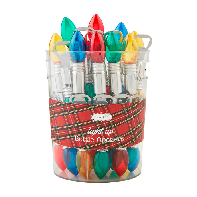 Christmas Bulb Light-Up Bottle Opener, 4 style options