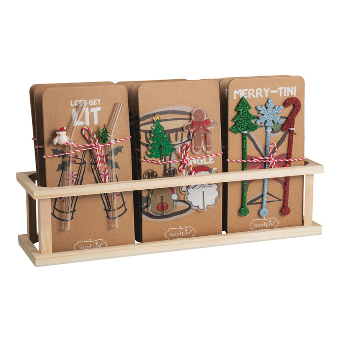 CHRISTMAS BAR ACCESSORIES, 3 style options