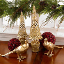Load image into Gallery viewer, 8 Inch Gold Resin Pheasant