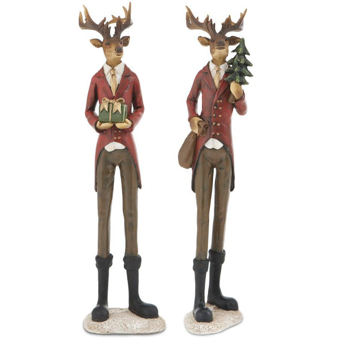 12.5 Inch Reindeer in Suit (2 Styles)