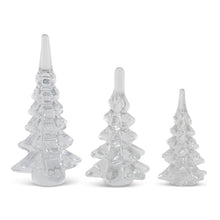 Load image into Gallery viewer, Clear Glass Tree,  3 size options