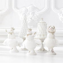 Load image into Gallery viewer, Glittered Snow Lady Ballerinas w/Tulle Tutus (3 Style options)