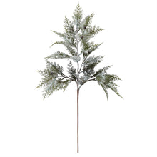 Load image into Gallery viewer, 36 Inch Glittered &amp; Snowy Branch w/Mini Pinecones