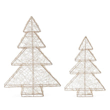 Load image into Gallery viewer, Electric LED Silver Christmas Tree, 2 size options