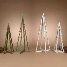 Load image into Gallery viewer, Winter Wood Holiday Tree, 2 style &amp; 2 color options