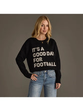Load image into Gallery viewer, Black It's A Good Day For Football Soft Sweater