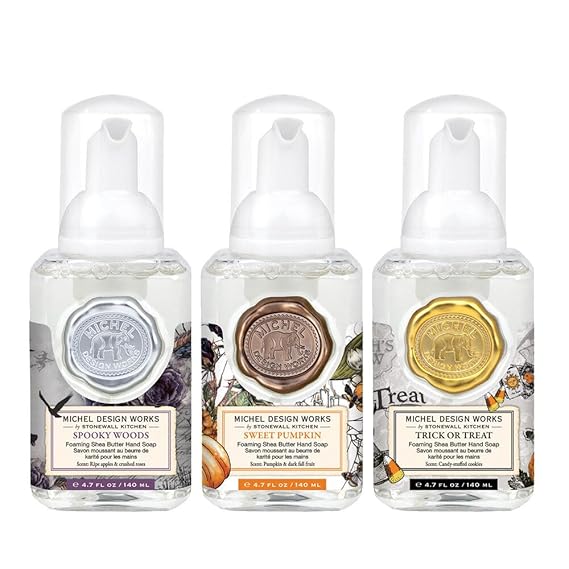 Halloween Collection Mini Foaming Soap 3-Pack Set