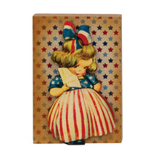 Load image into Gallery viewer, Americana Girl Block