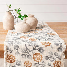Load image into Gallery viewer, Table Runner - Blue Floral Motif