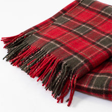 Load image into Gallery viewer, Throw - Windsor Tartan Plaid, Fringed