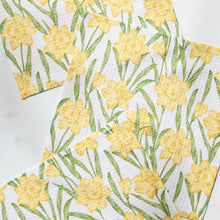 Load image into Gallery viewer, Daffodil Darling Geometry Dishcloth Set