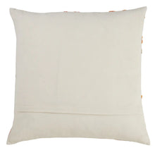 Load image into Gallery viewer, Embroidered Autumn Leaves Throw Pillow